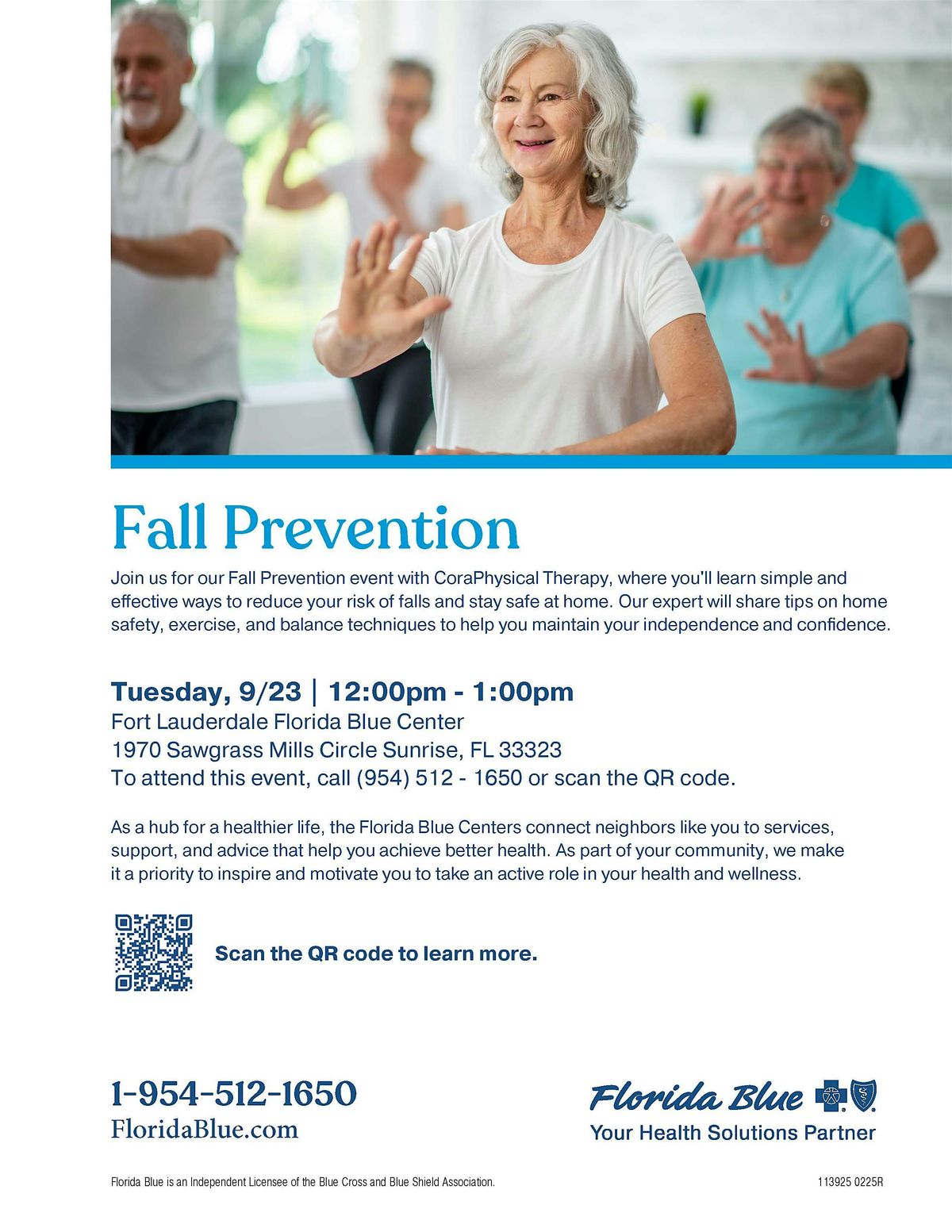 Fall Prevention w\/ CORA Health & Florida Blue