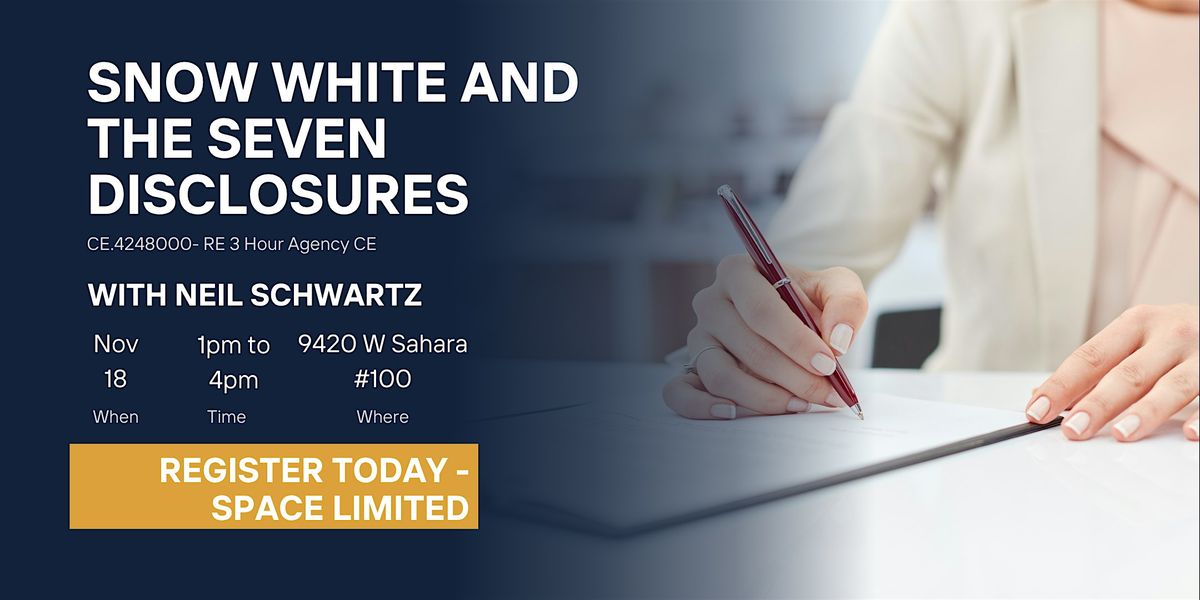 Snow White & the Seven Disclosures