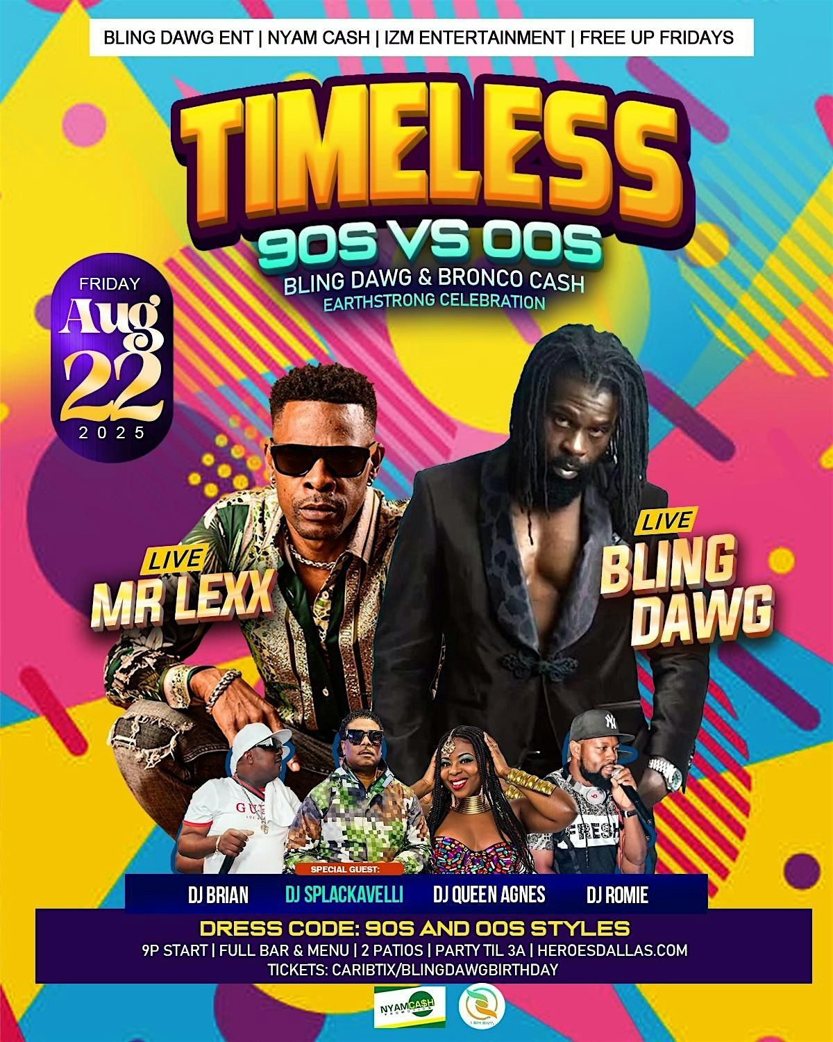 MR LEXX & BLING DAWG Live in concert! 90s vs 00s