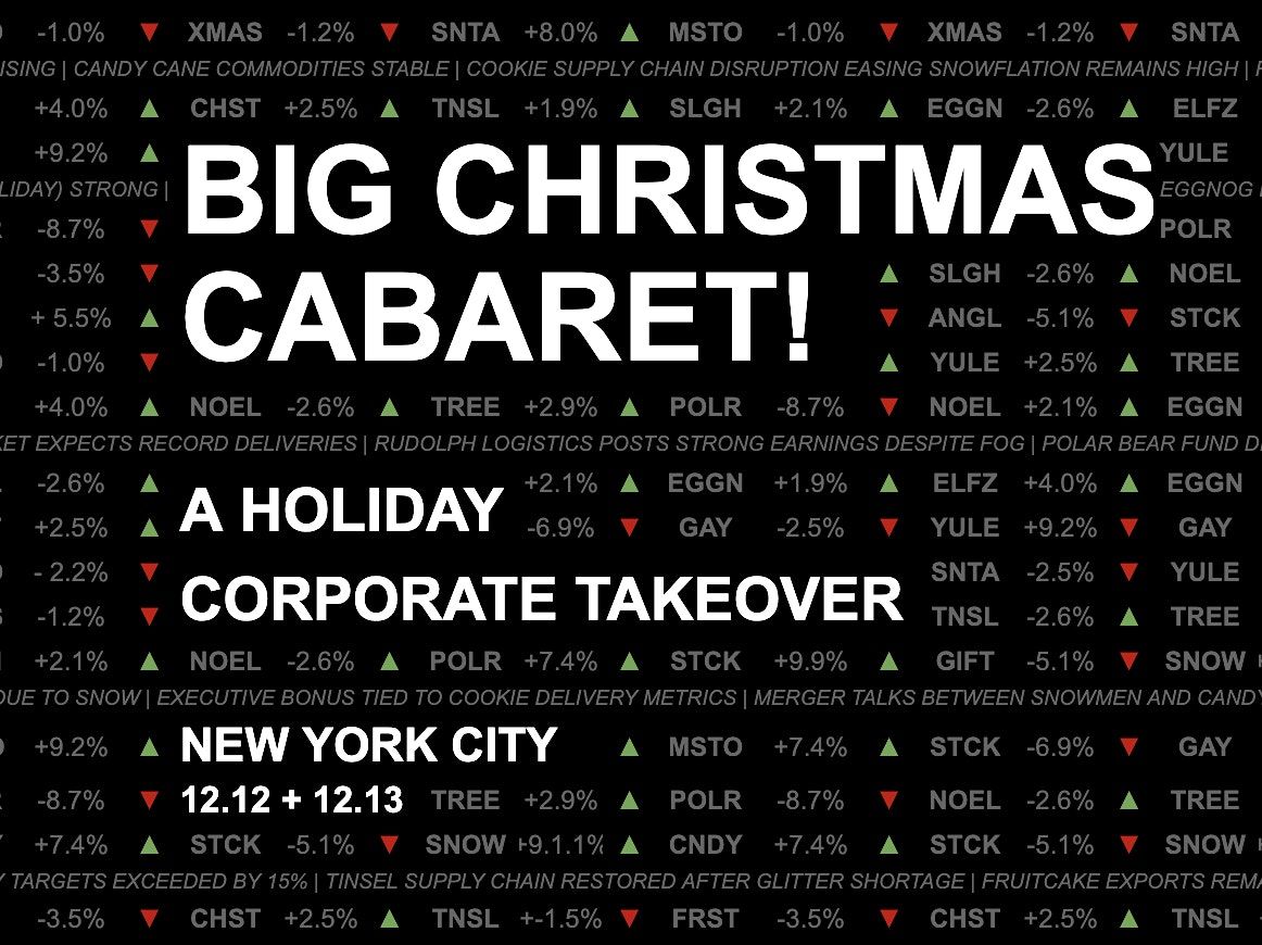Big Christmas Cabaret - NYC Night 1