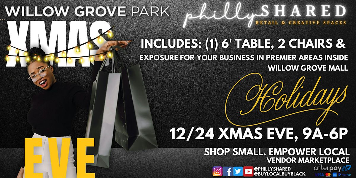 XMAS Eve w\/ PS @ Willow Grove Mall