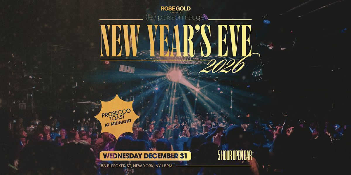 New Years Eve 2026 @ LPR