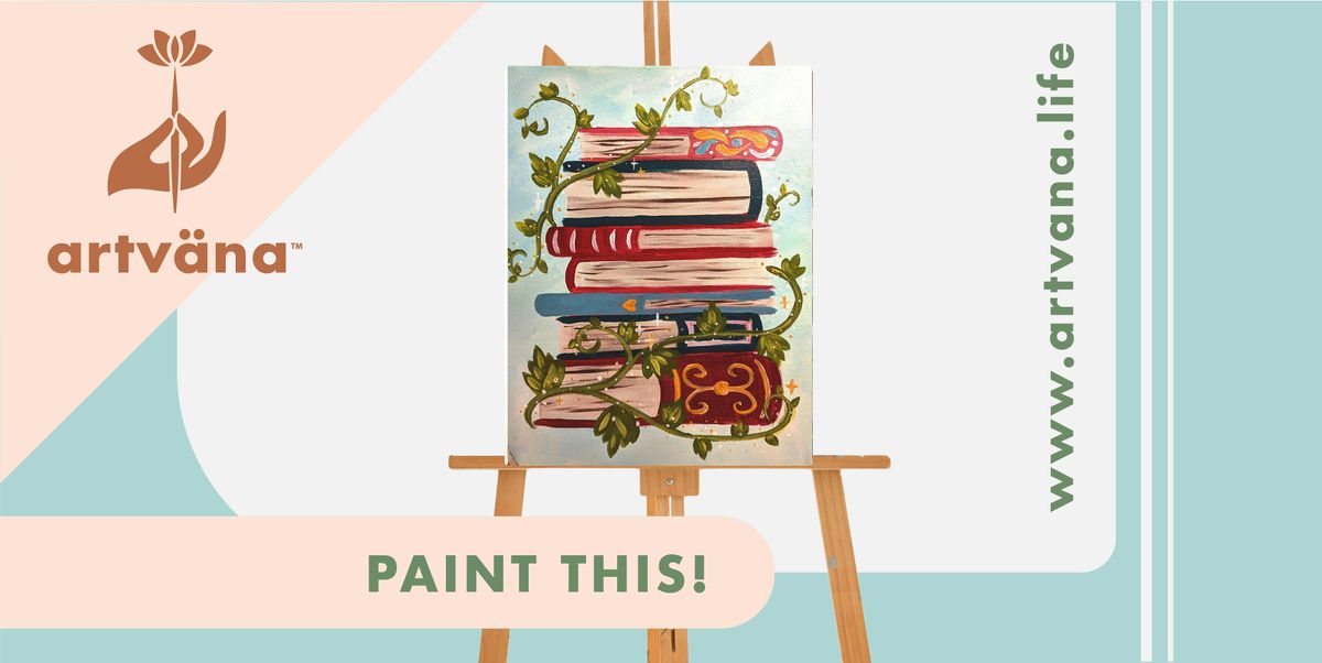 Artvana Sip & paint art class at Cafe Elite in Lacey November 2025