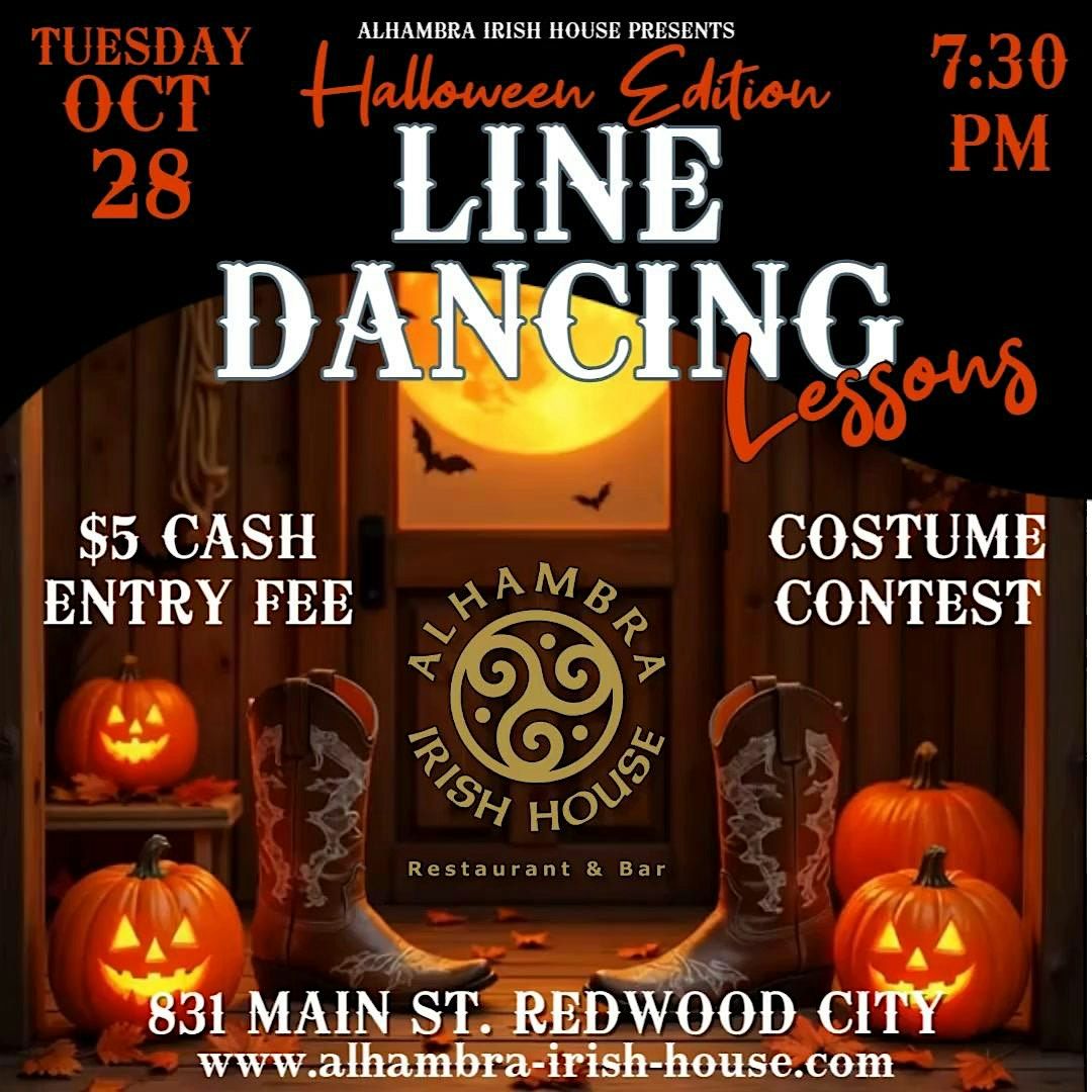 Halloween Line dancing. Food, drinks , lesson. Costume contest at ...