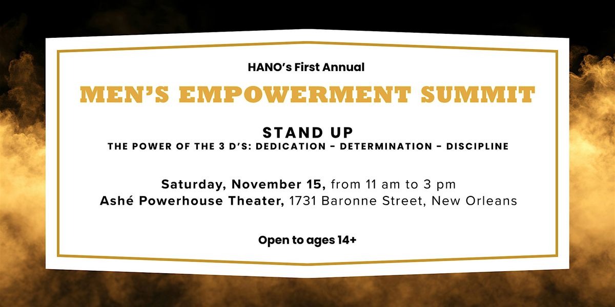 HANO'S Men's Empowerment Summit