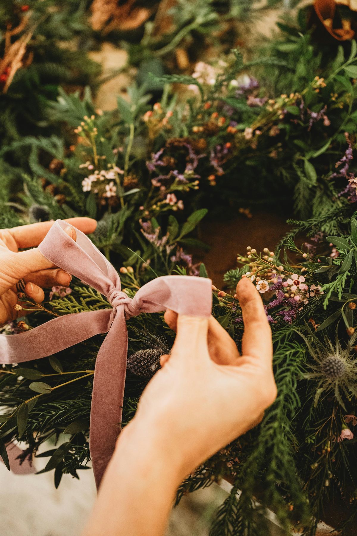 Christmas Wreath Workshop at Jarrolds Letheringsett