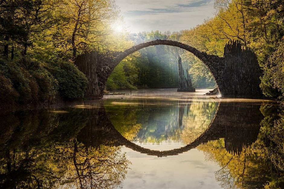 Devil\u2019s Bridge (Rakotzbr\u00fccke) Autumn Hike