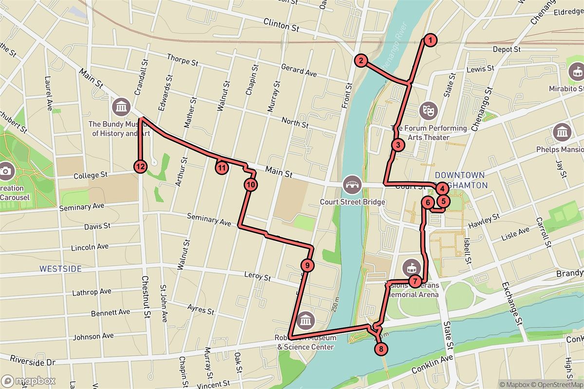 Binghamton Audio Tour: Echoes of Legacy from Forum to Parabolic Bridge