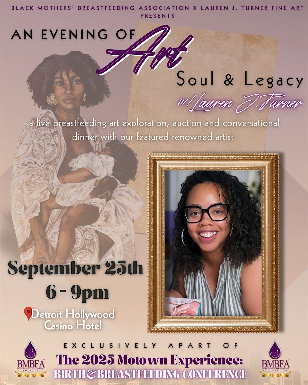 An Evening of Art, Legacy, & Soul w\/ Lauren J. Turner Fine Art