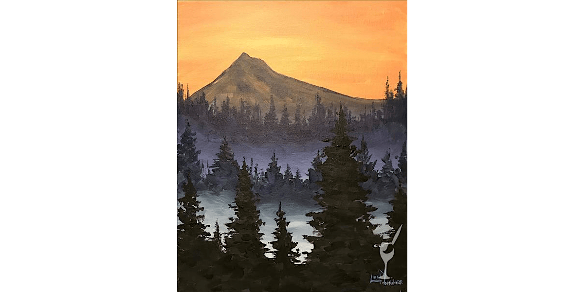Morning Mountain Mist - Paint and Sip in Denver | Classpop!\u2122