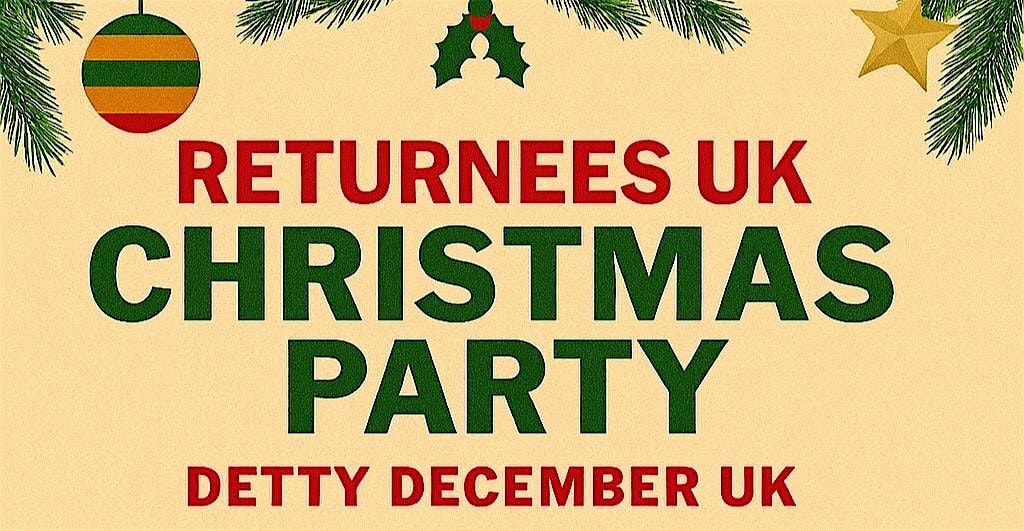 Christmas Party - Detty December UK