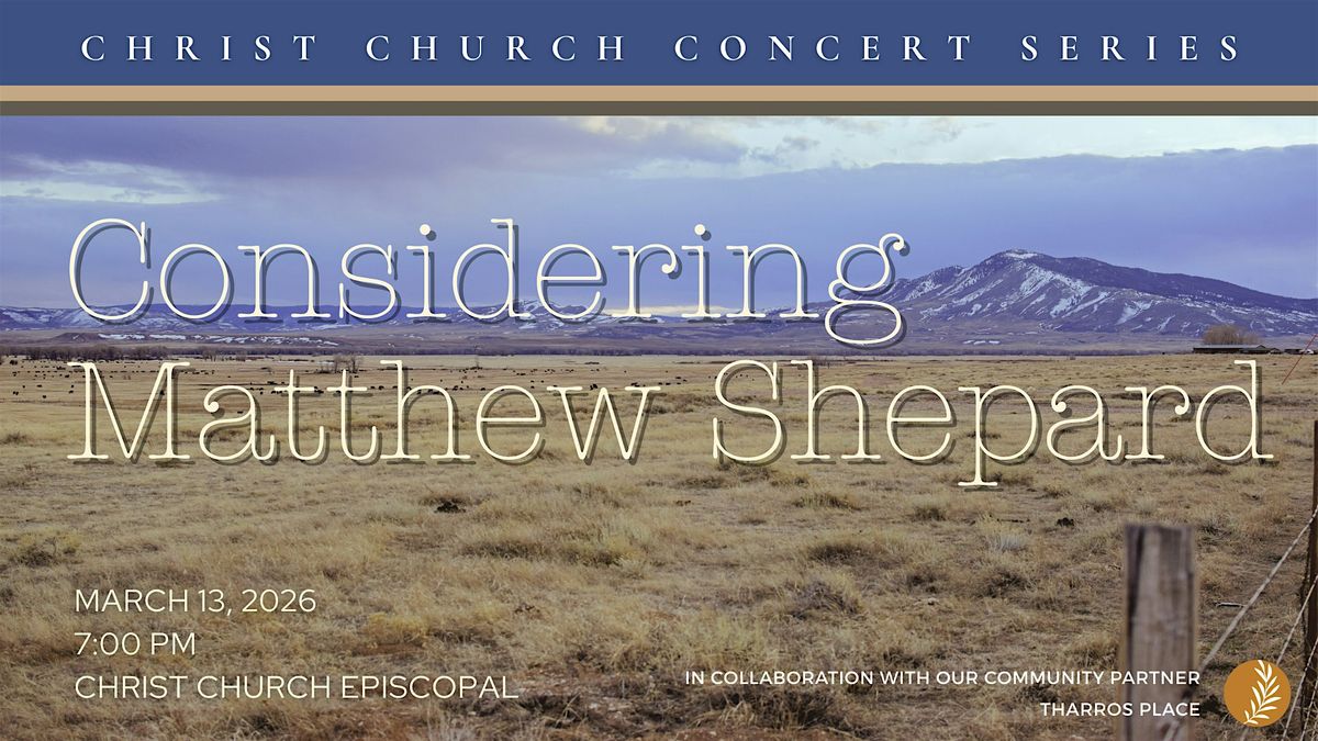 Considering Matthew Shepard