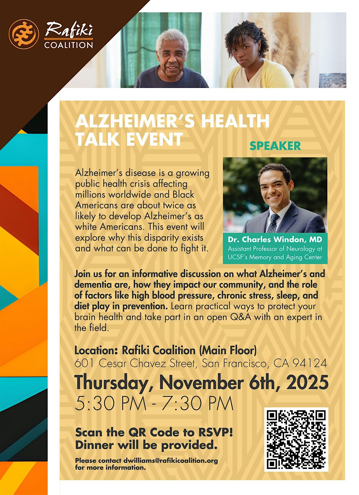 Alzheimer's Health Talk Event