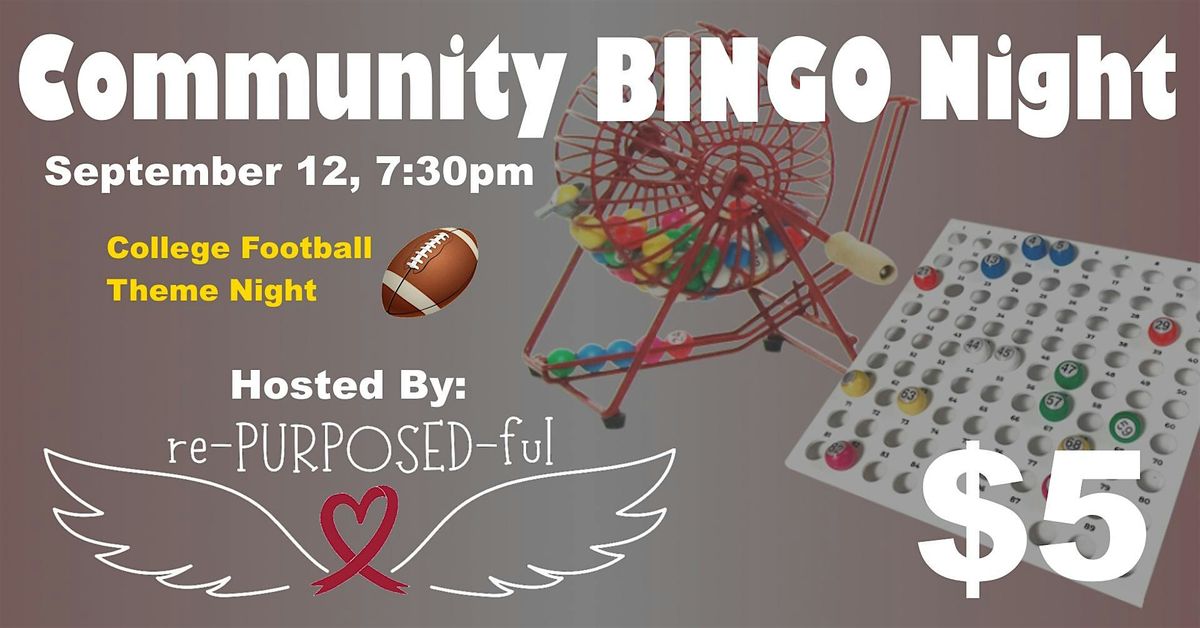 Community Bingo Night - September