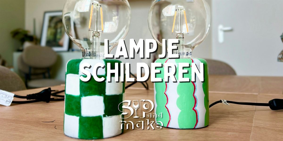 Lampje schilderen - workshop