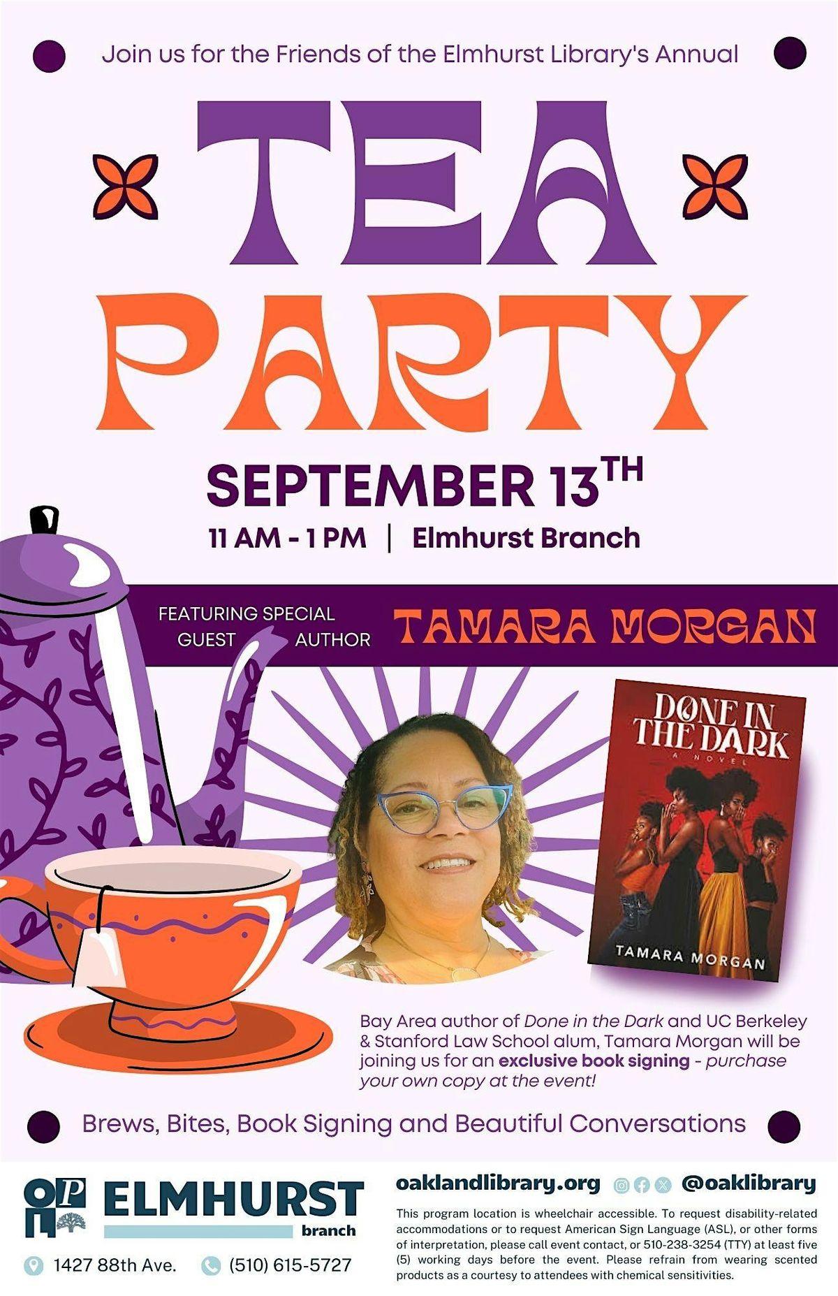 Friends of the Elmhurst Library's Annual Tea Party!