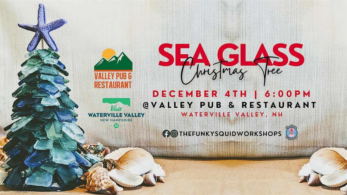 DIY Sea Glass Christmas Tree at Valley Pub & Restaurant