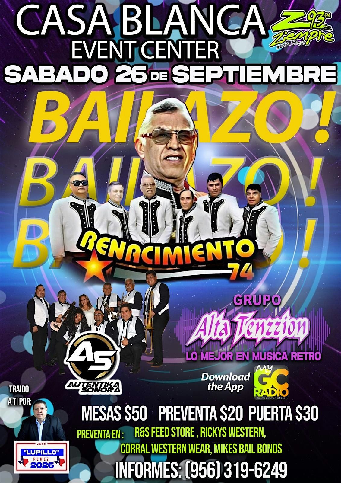 Renacimiento 74, Autentika Sonora y Grupo Alta Tenzzion