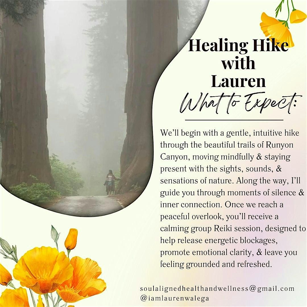 Sunrise Reiki Infused Mini Hike with Lauren