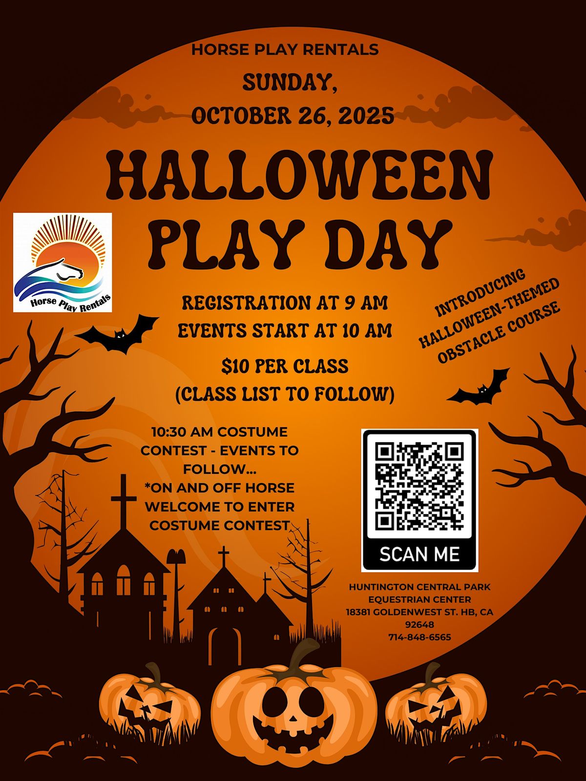 Spooktacular Play Day with Horse Play Rentals