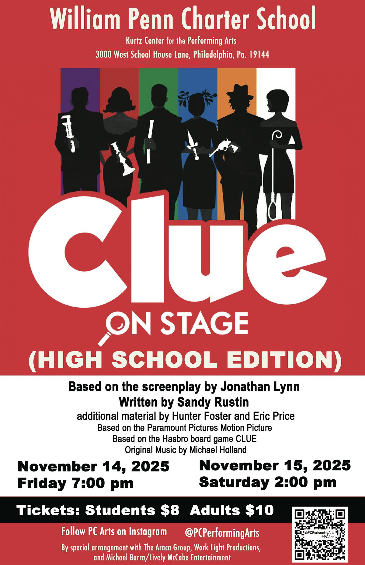 CLUE: High School Edition