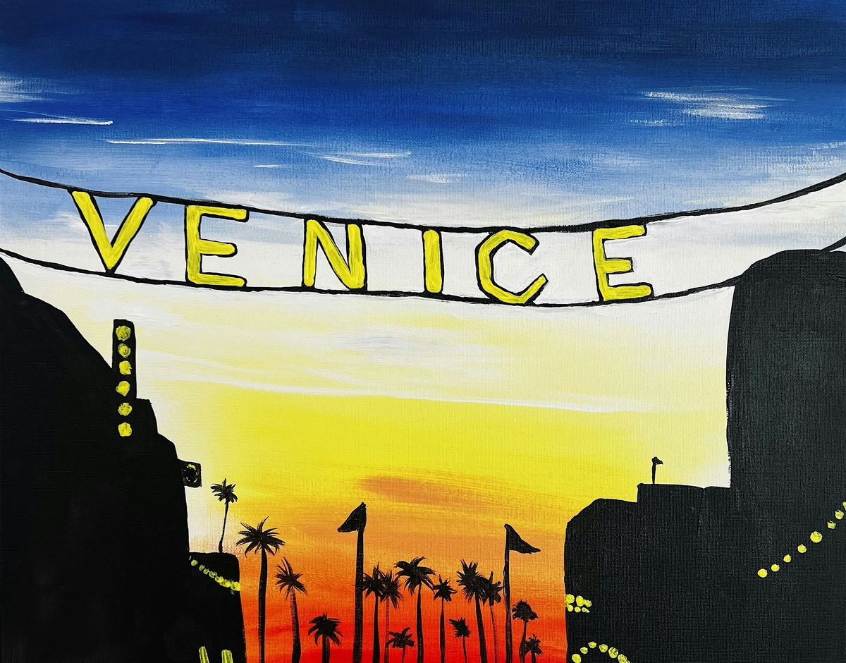 Venice Sign - Paint & Sip