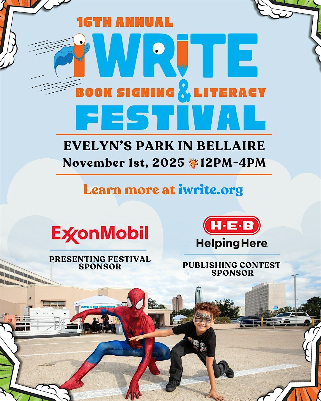 16th Annual IWrite Book Signing and Literacy Festival