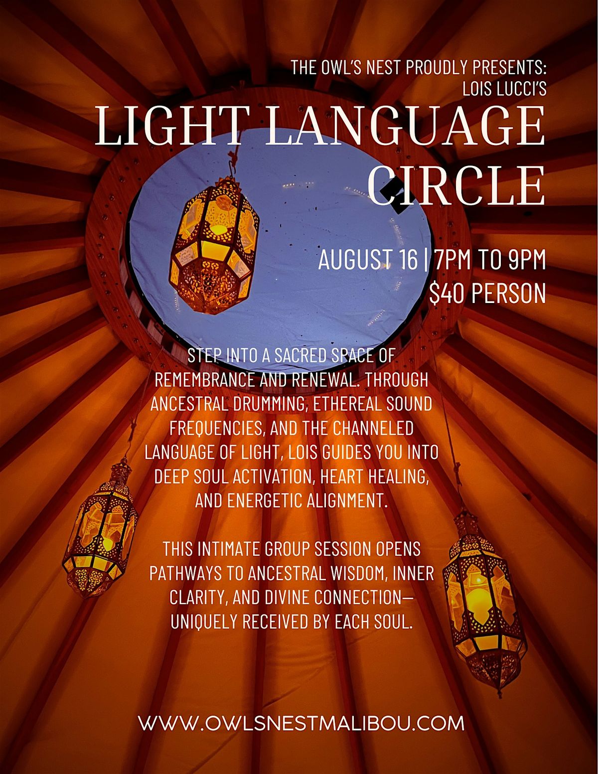 Light Language Circle with Lois Lucci