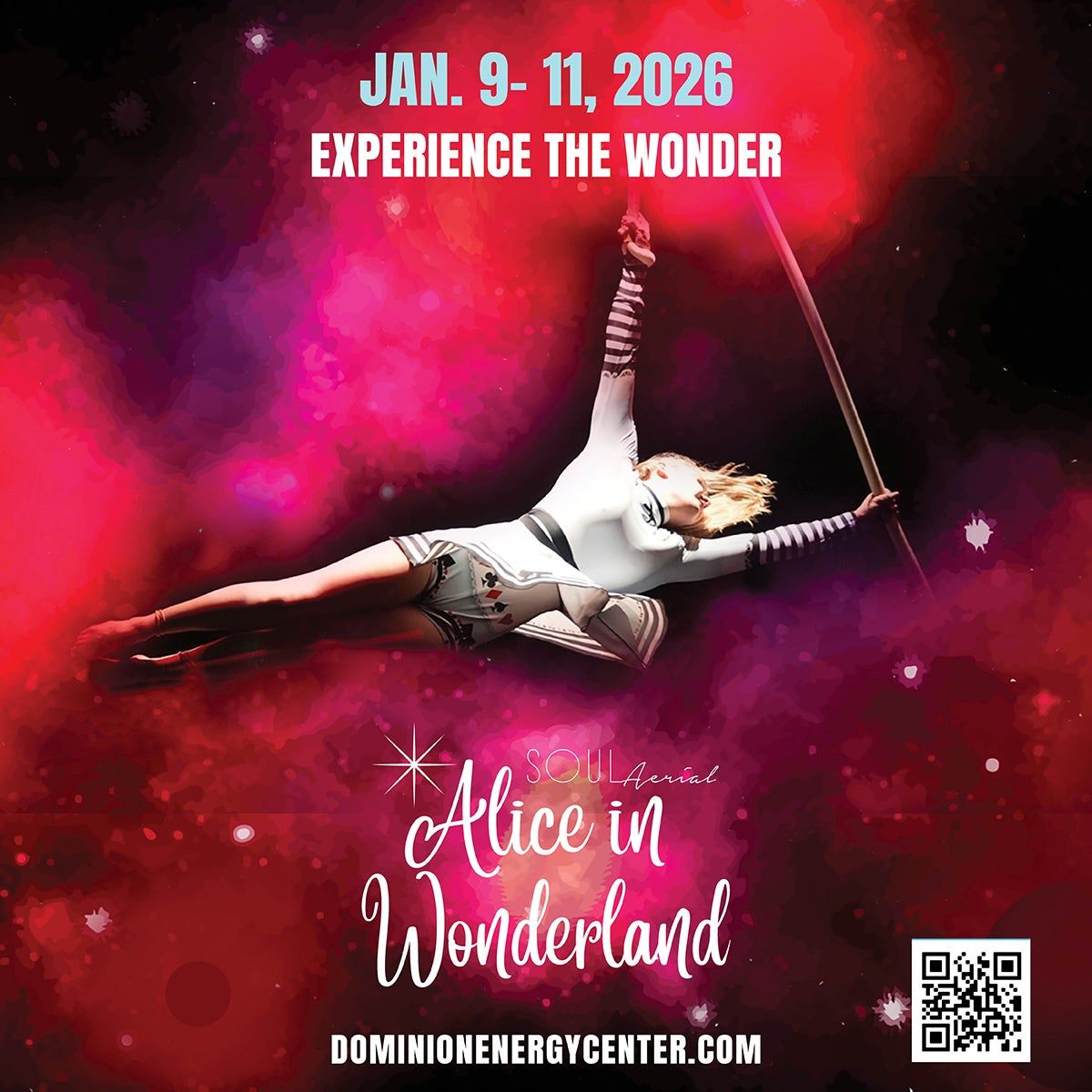 SOUL Aerial: Alice in Wonderland - Falling Down The Cirque Rabbit Hole at Carpenter Theatre at Dominion Energy Center