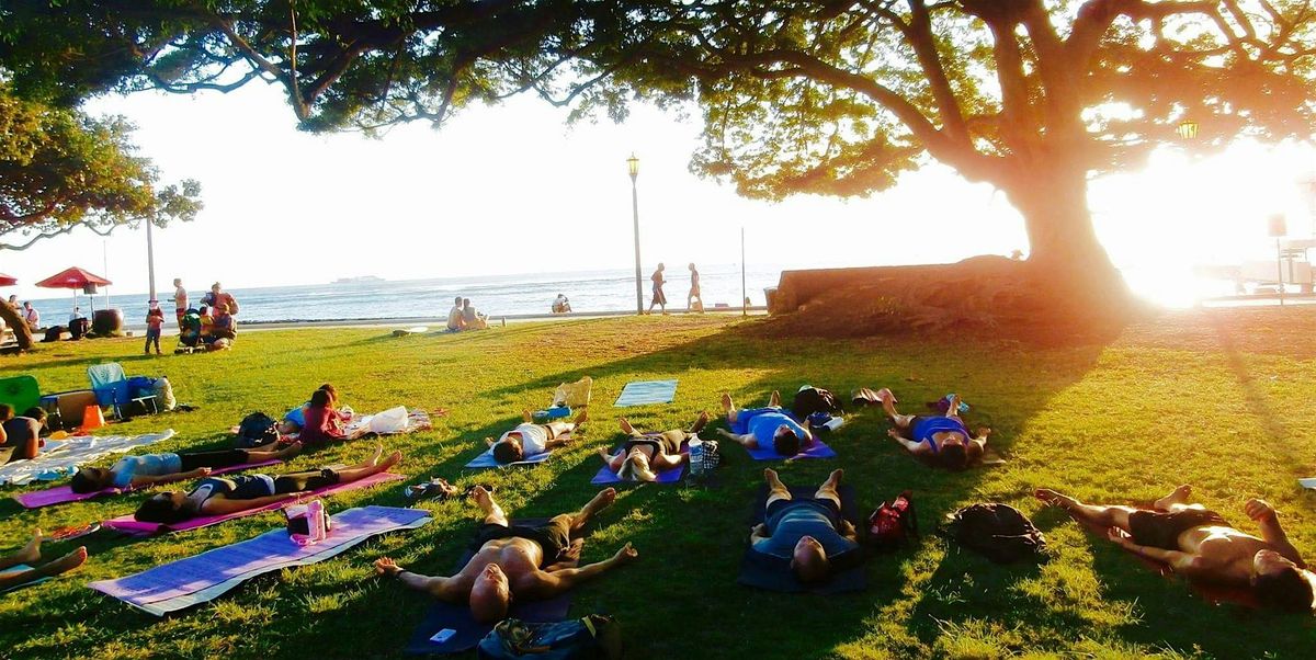 Sunday Community Yoga Class by @Zenhonolulu
