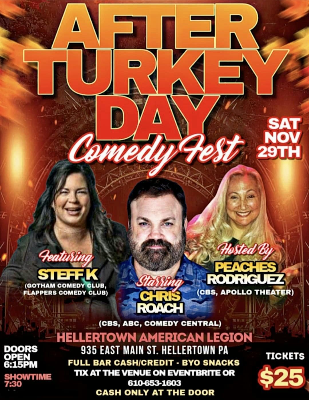 After Turkey Day Comedy Fest!