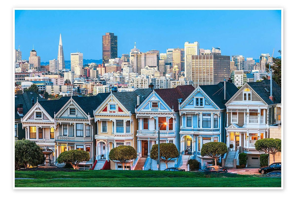 SF Philharmonic Blue Painted Lady Soir\u00e9e