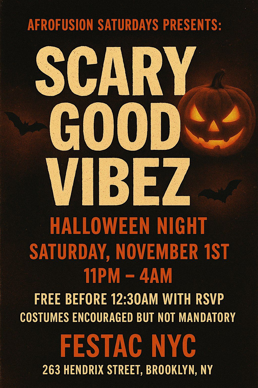SCARY GOOD VIBES