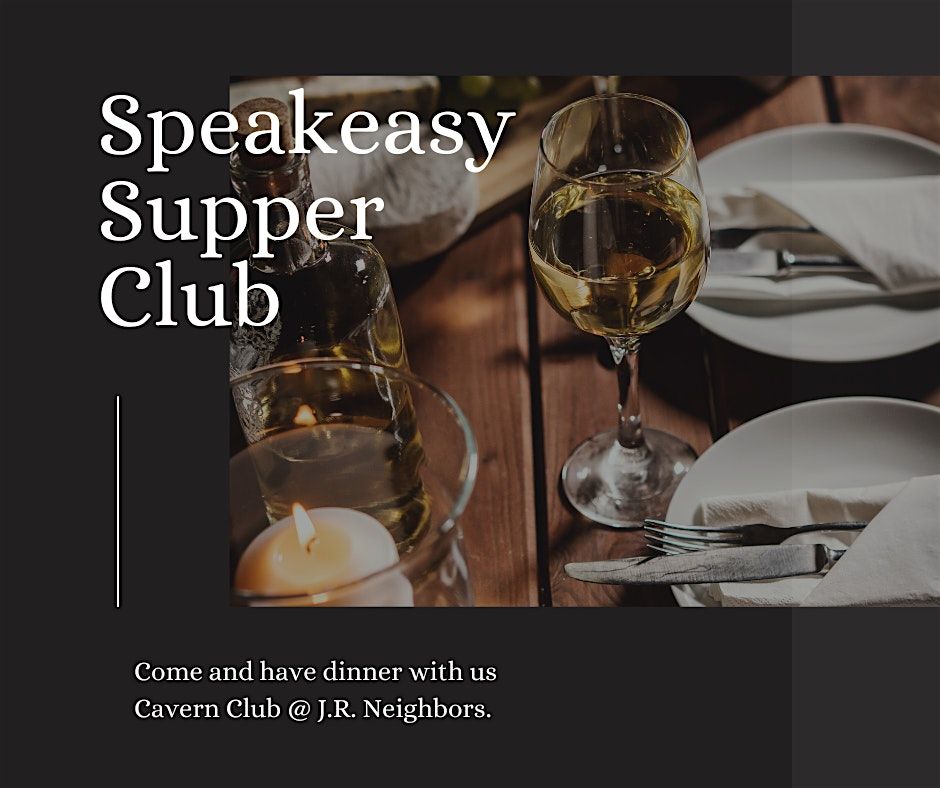 Copy of Speakeasy Supper Club: An Intimate Fine Dining Experience