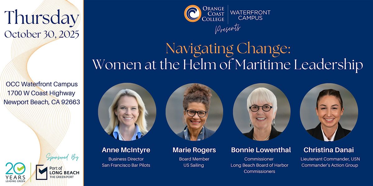 Navigating Change: Women at the Helm of Maritime Leadership