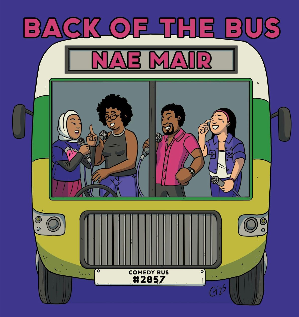 Back of the Bus Nae Mair Comedy Show October