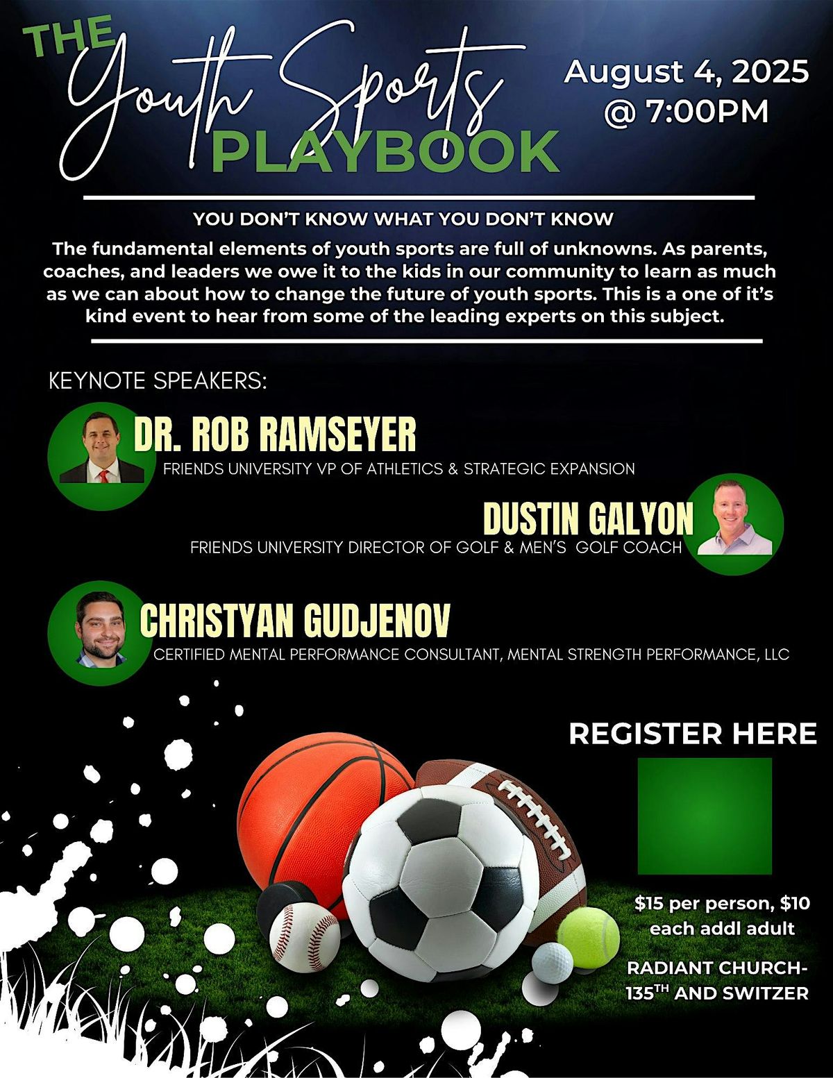 Youth Sports - The Playbook