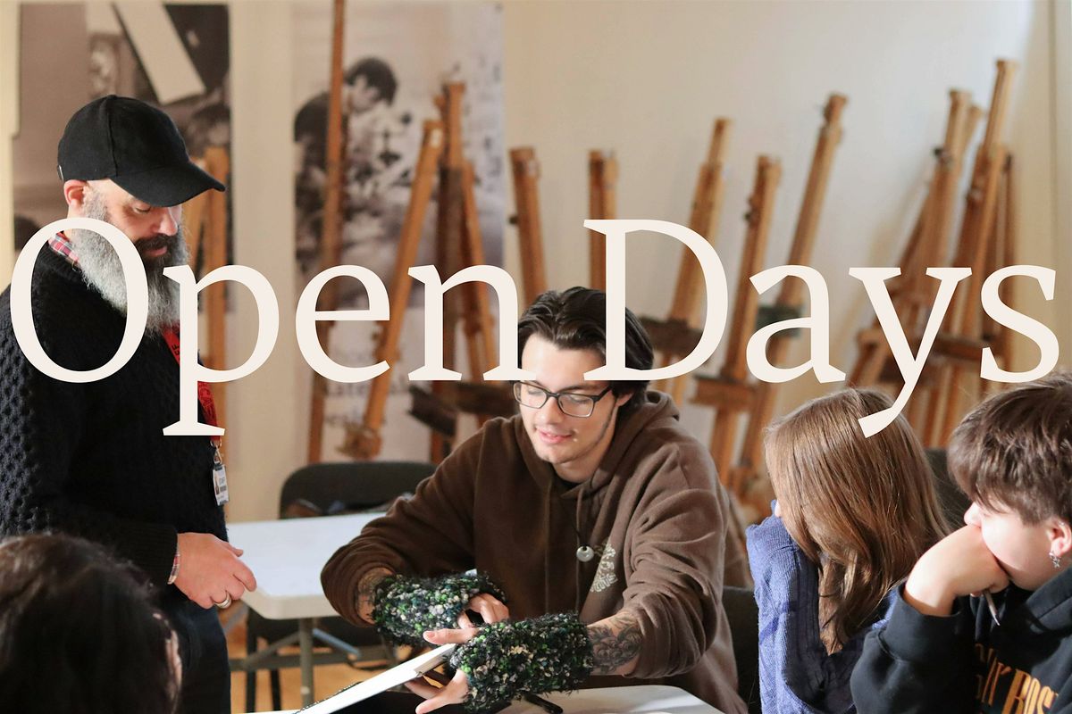 Undergraduate Degree Open Day - September - Hereford College of Arts