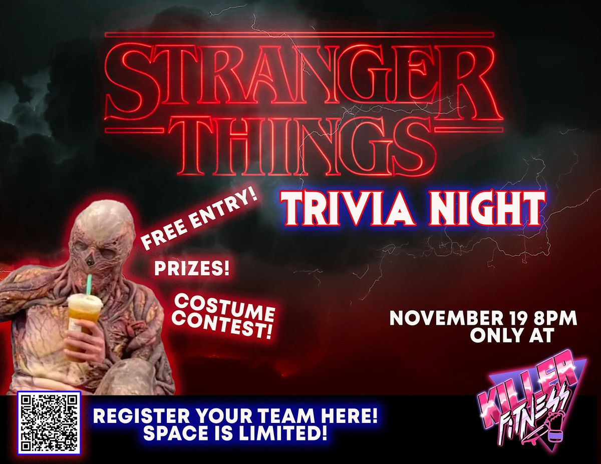 Stranger Things Trivia Night