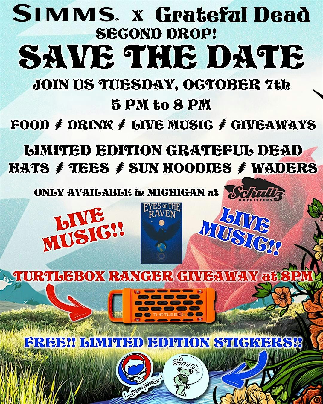 Grateful Dead Second Drop @ SO!