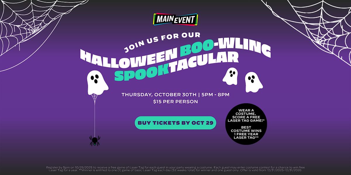 Main Event Highlands Ranch-Halloween Boo-wling Spooktacular