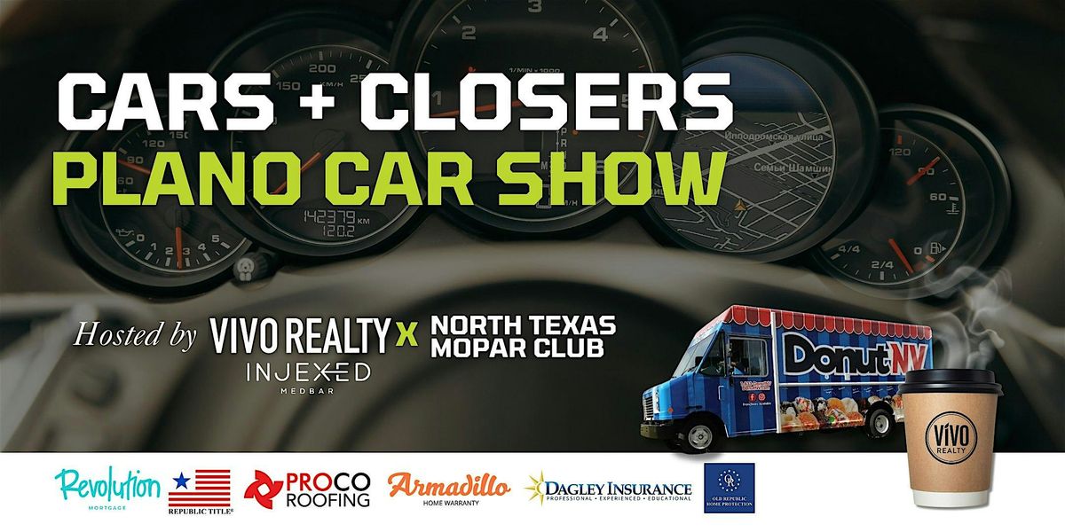 Cars + Closers: Plano Car Show