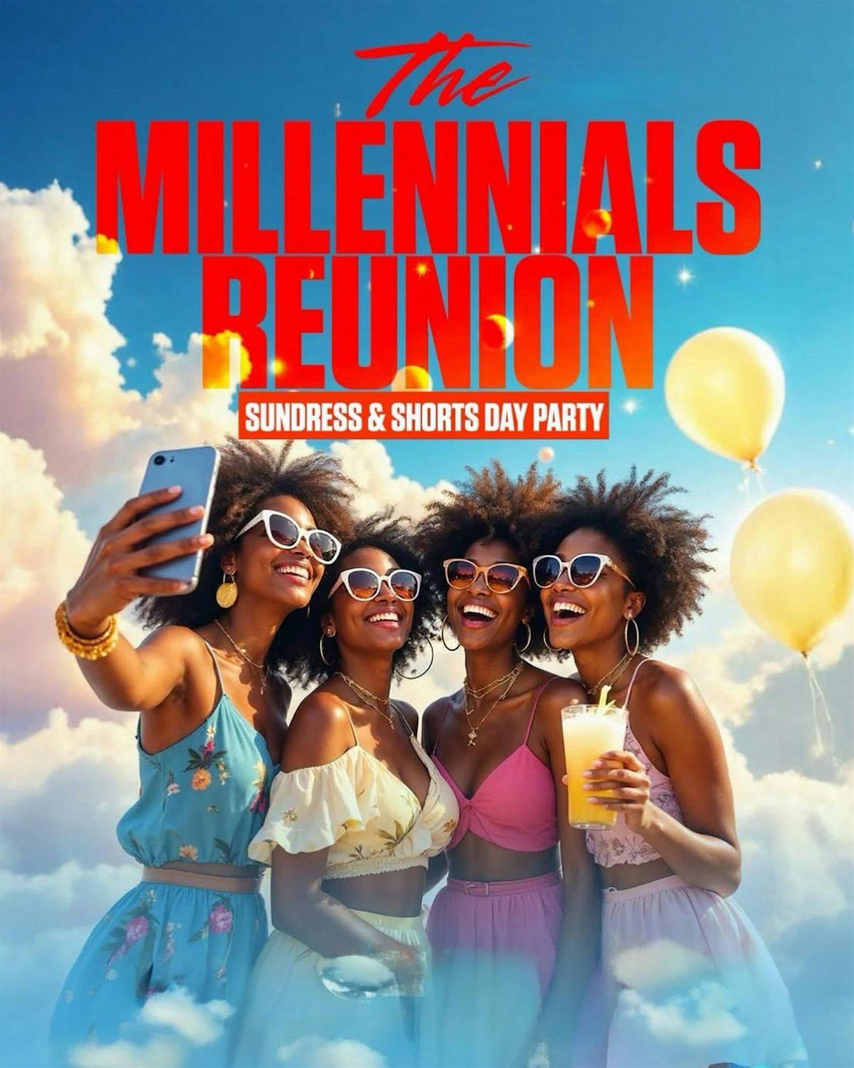The millennials reunion! Sundress and shorts! $10 hookah $5 wings free vip