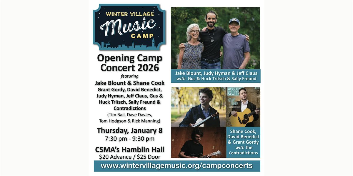 Winter Village Music Camp Opening Camp Concert