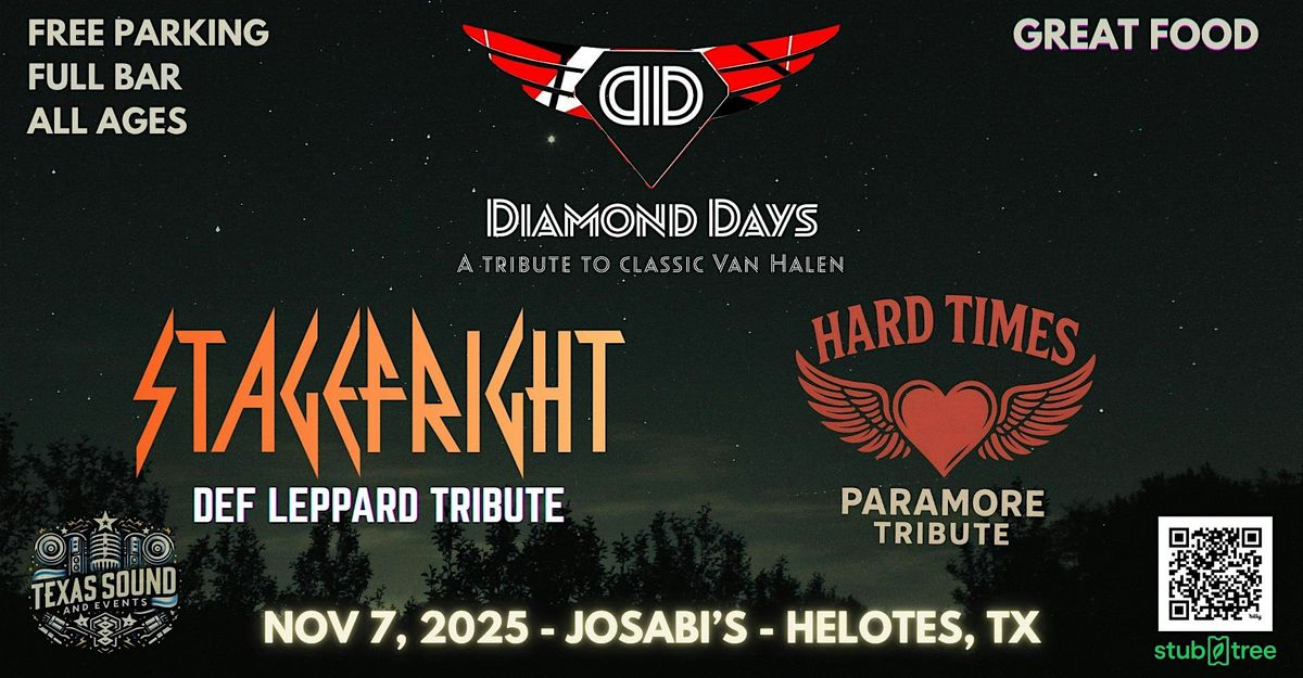 Van Halen, Def Leppard and Paramore Tribute