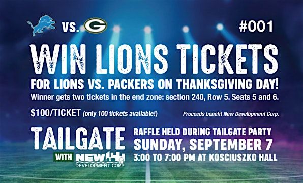 Tailgate with New Development