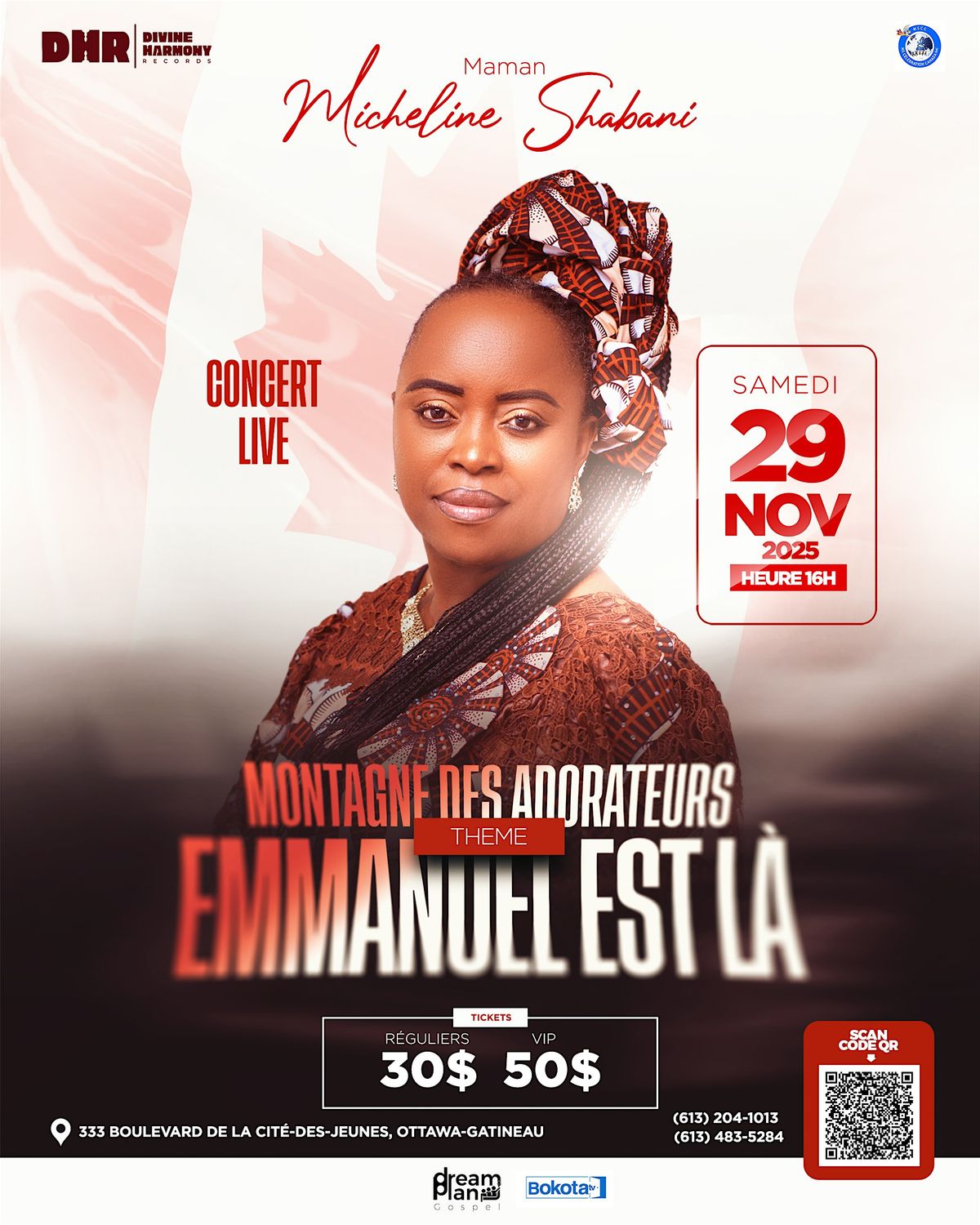 Montagne des adorateurs: \u00ab\u00a0Emmanuel est L\u00e0\u00a0\u00bb avec Maman Micheline Shabani