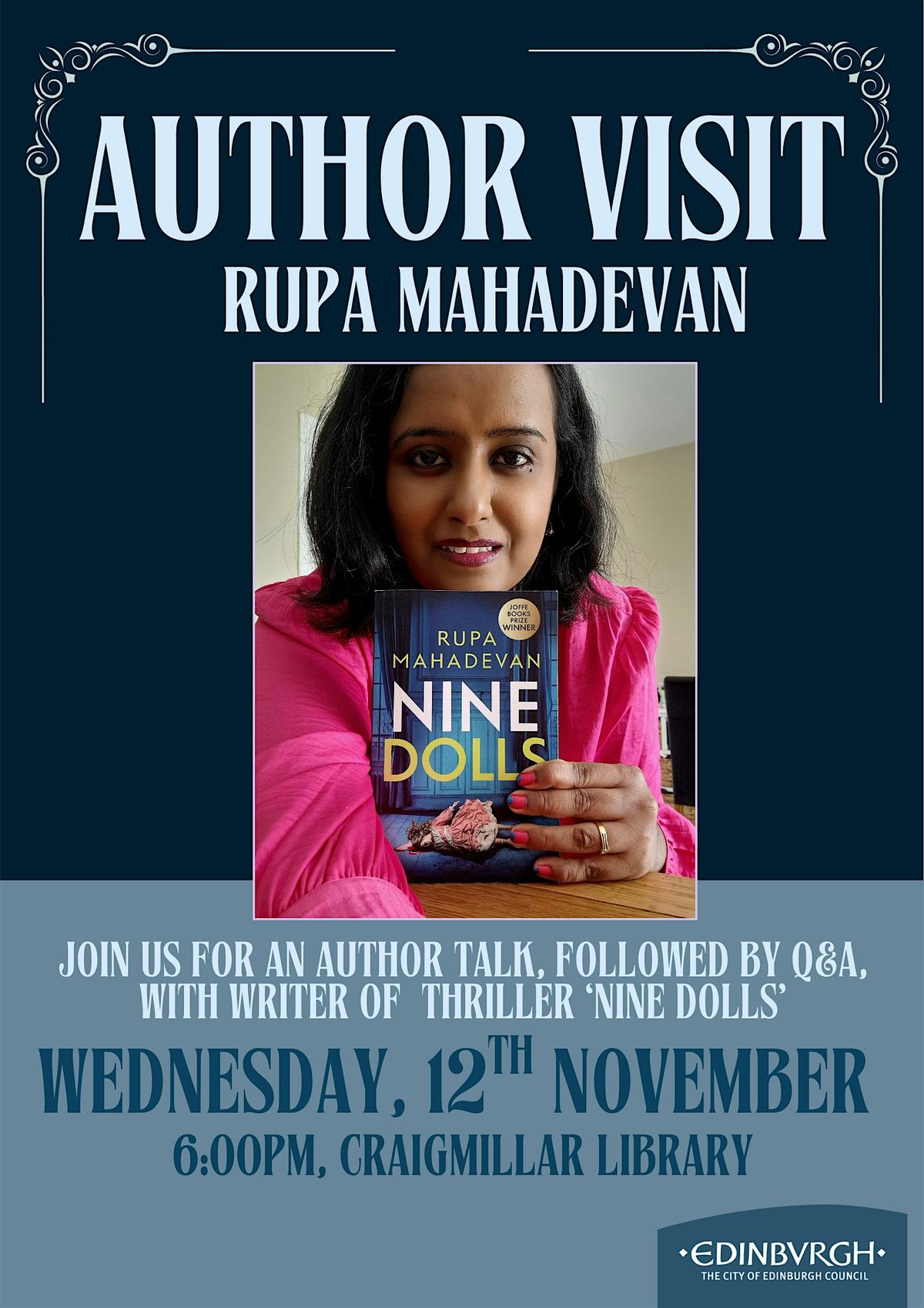 Author Event Rupa Mahadevan