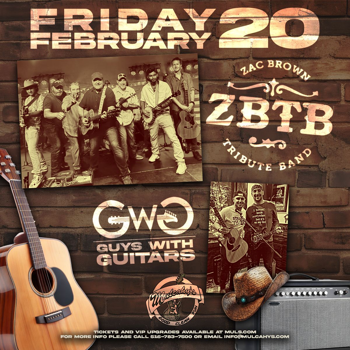 Zac Brown Tribute Band & Guys With Guitars