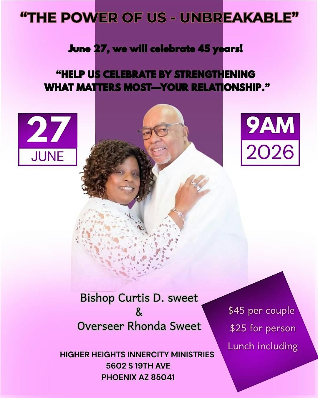 Marriage Conference  \u201cThe Power of Us\u201d - Unbreakable